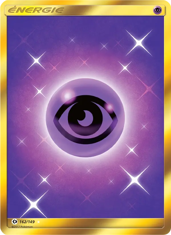 Énergie Psy — carte 162 de l’extension Soleil et Lune