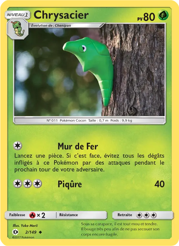 Chrysacier — carte 2 de l’extension Soleil et Lune