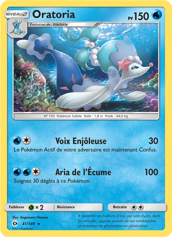 Oratoria — carte 41 de l’extension Soleil et Lune