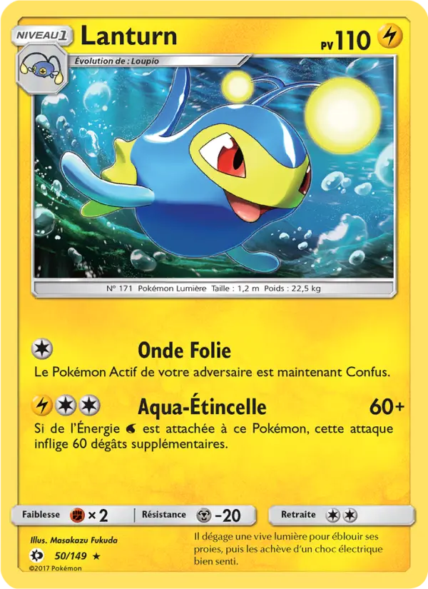 Lanturn — carte 50 de l’extension Soleil et Lune