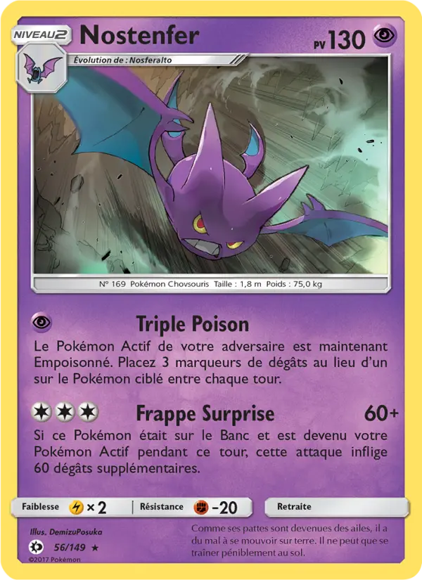 Nostenfer — carte 56 de l’extension Soleil et Lune