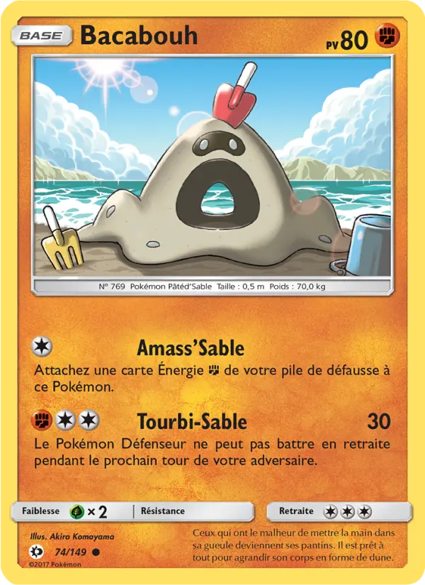 Bacabouh — carte 74 de l’extension Soleil et Lune