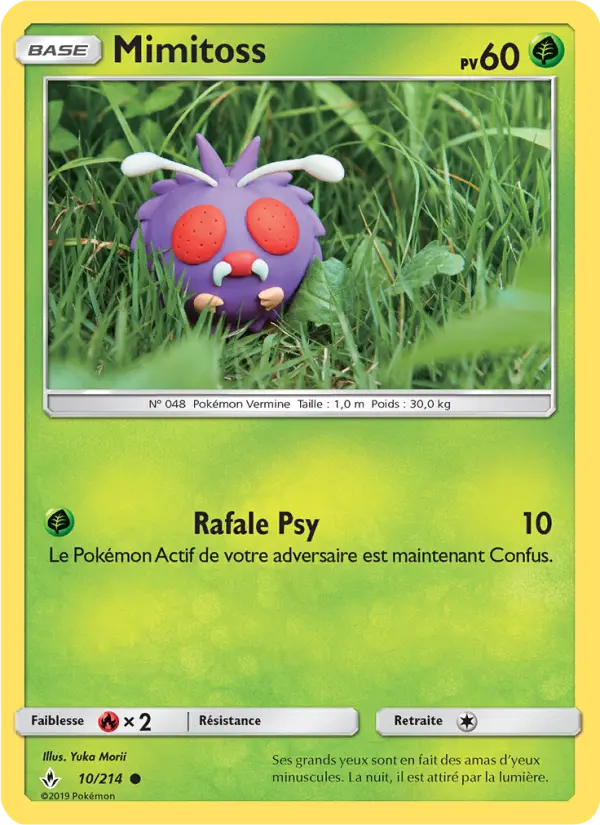 Mimitoss — carte 10 de l’extension Alliance Infaillible