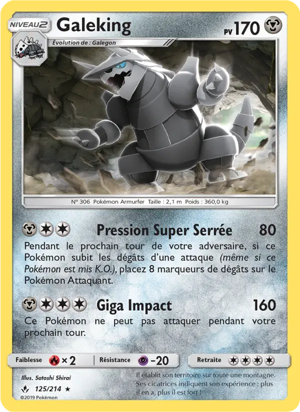 Galeking — carte 125 de l’extension Alliance Infaillible