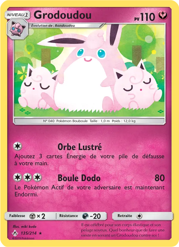 Grodoudou — carte 135 de l’extension Alliance Infaillible