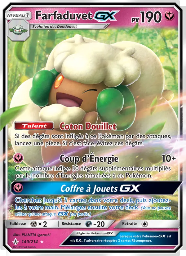 Farfaduvet GX — carte 140 de l’extension Alliance Infaillible