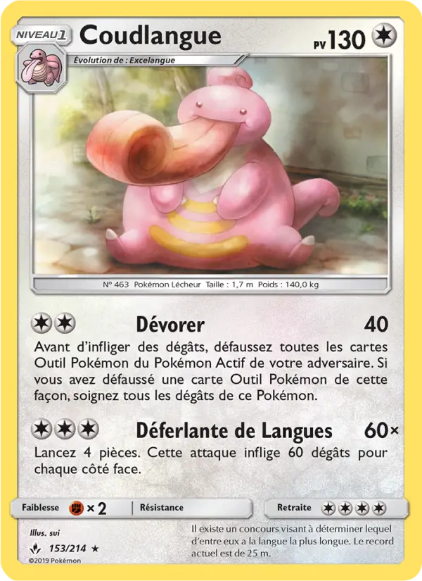 Coudlangue — carte 153 de l’extension Alliance Infaillible