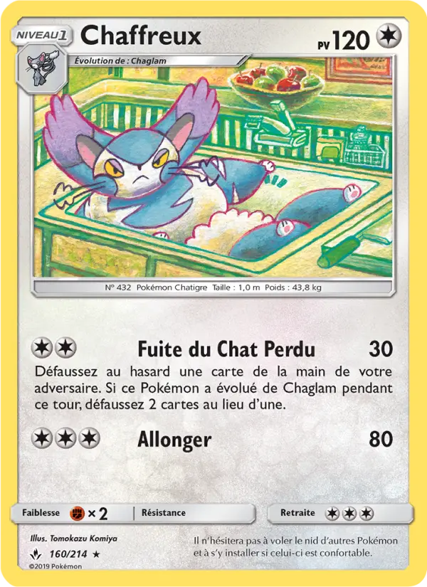 Chaffreux — carte 160 de l’extension Alliance Infaillible