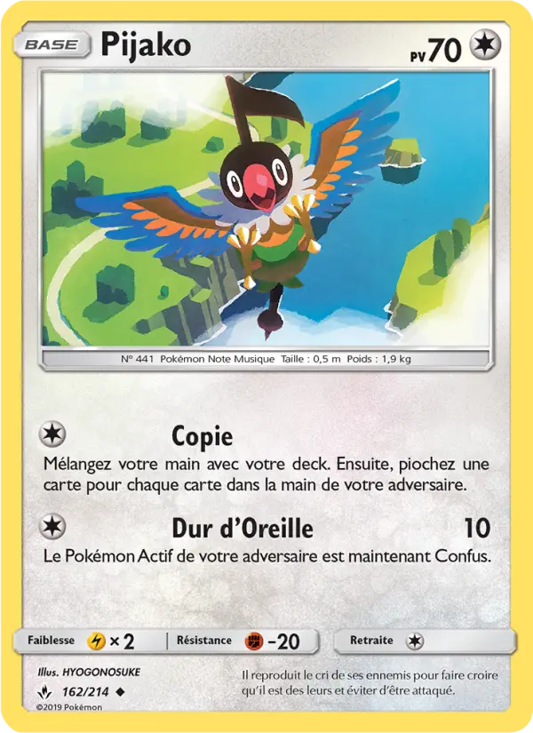 Pijako — carte 162 de l’extension Alliance Infaillible