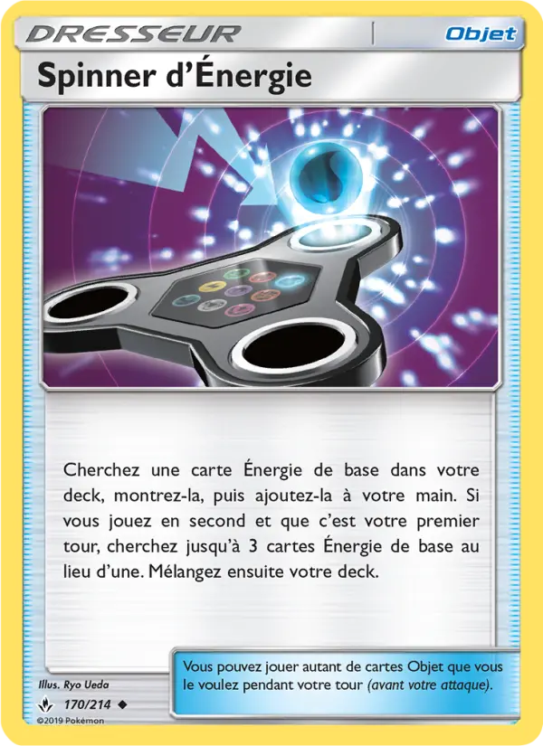 Spinner d’Énergie — carte 170 de l’extension Alliance Infaillible