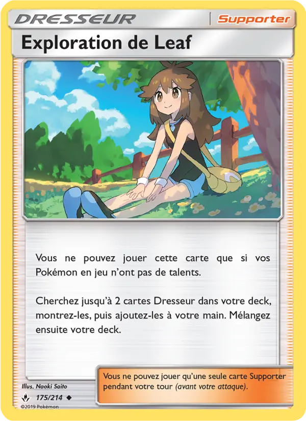 Exploration de Leaf — carte 175 de l’extension Alliance Infaillible