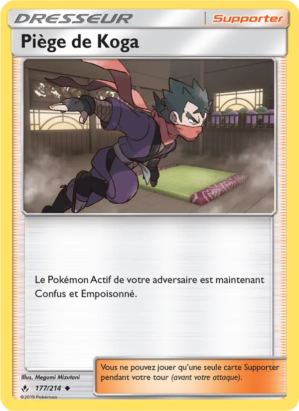 Piège de Koga — carte 177 de l’extension Alliance Infaillible