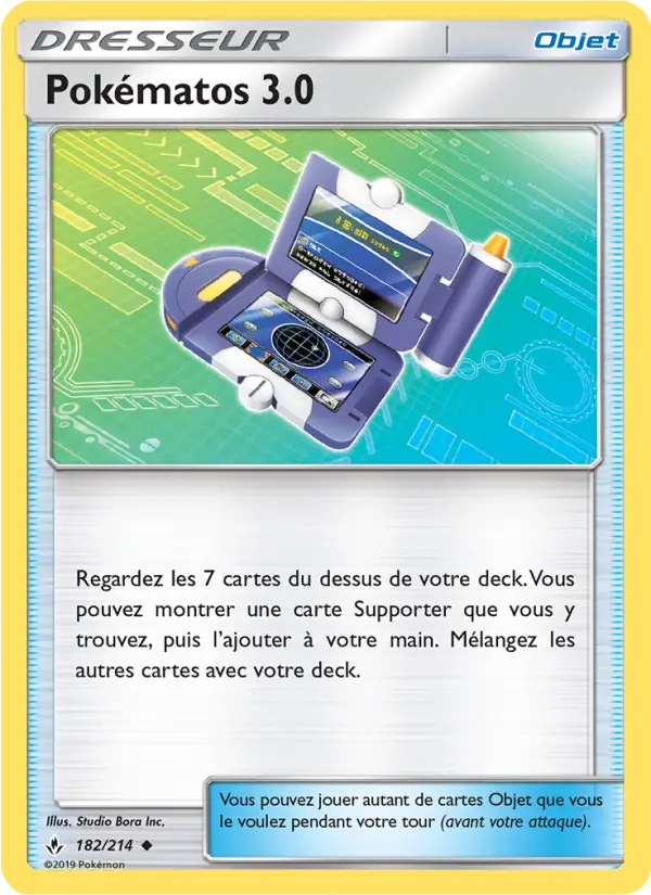 Pokématos 3.0 — carte 182 de l’extension Alliance Infaillible