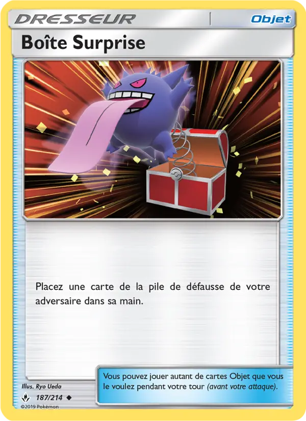 Boîte Surprise — carte 187 de l’extension Alliance Infaillible