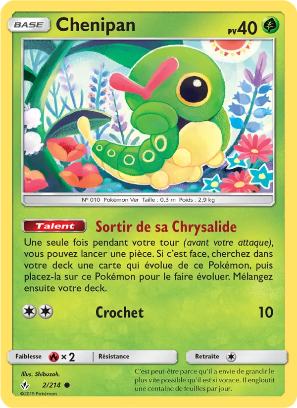 Chenipan — carte 2 de l’extension Alliance Infaillible