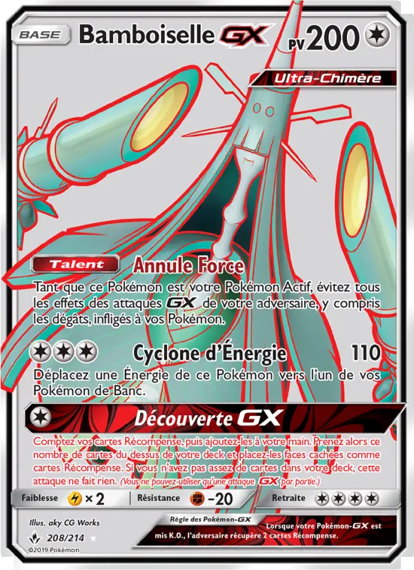 Bamboiselle GX — carte 208 de l’extension Alliance Infaillible