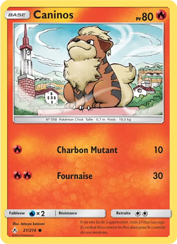 Caninos — carte 21 de l’extension Alliance Infaillible