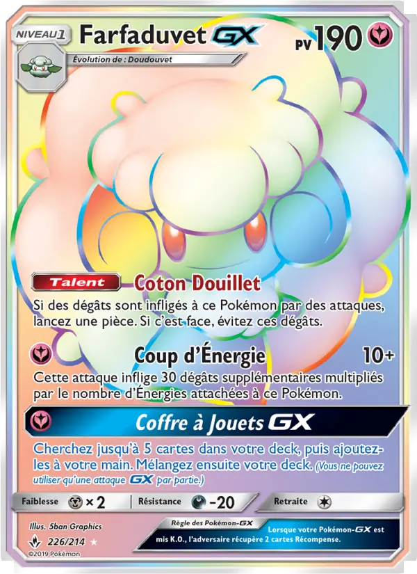 Farfaduvet GX — carte 226 de l’extension Alliance Infaillible