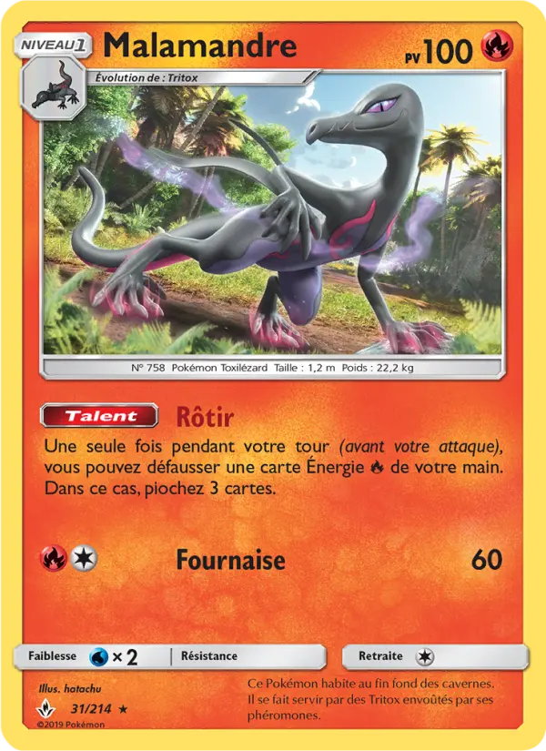 Malamandre — carte 31 de l’extension Alliance Infaillible