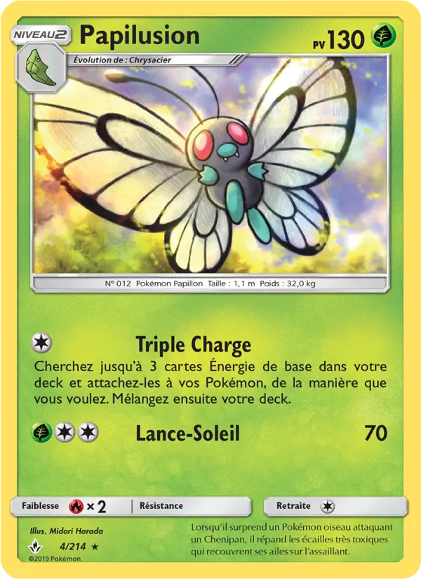 Papilusion — carte 4 de l’extension Alliance Infaillible