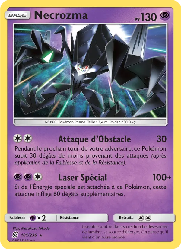 Necrozma — carte 101 de l’extension Harmonie des Esprits