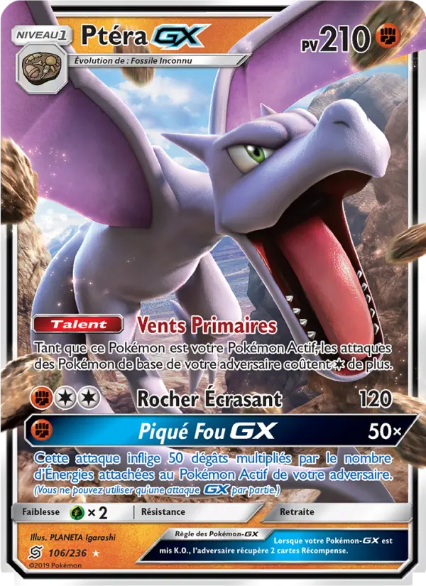 Ptéra GX — carte 106 de l’extension Harmonie des Esprits