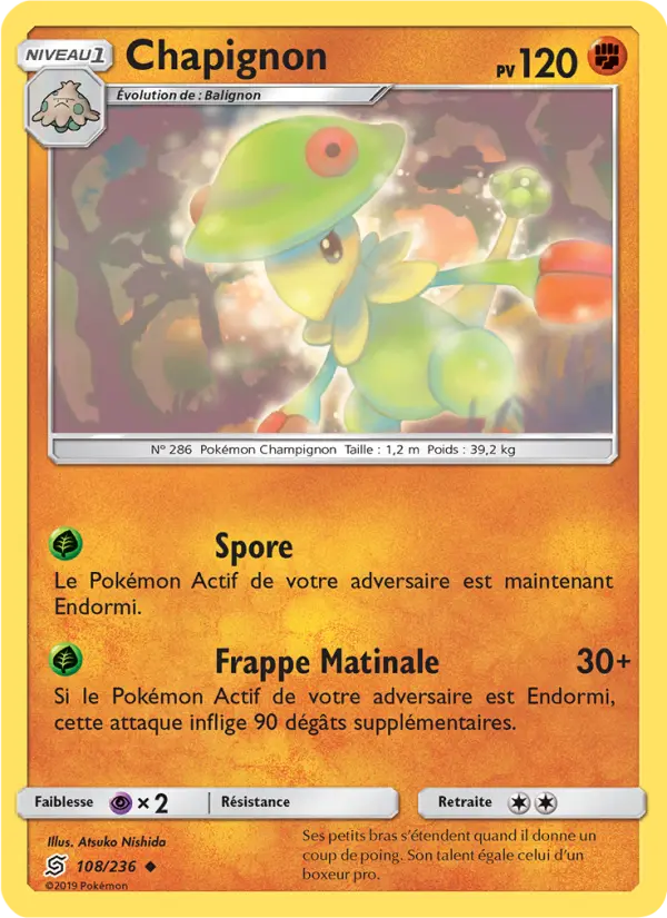 Chapignon — carte 108 de l’extension Harmonie des Esprits