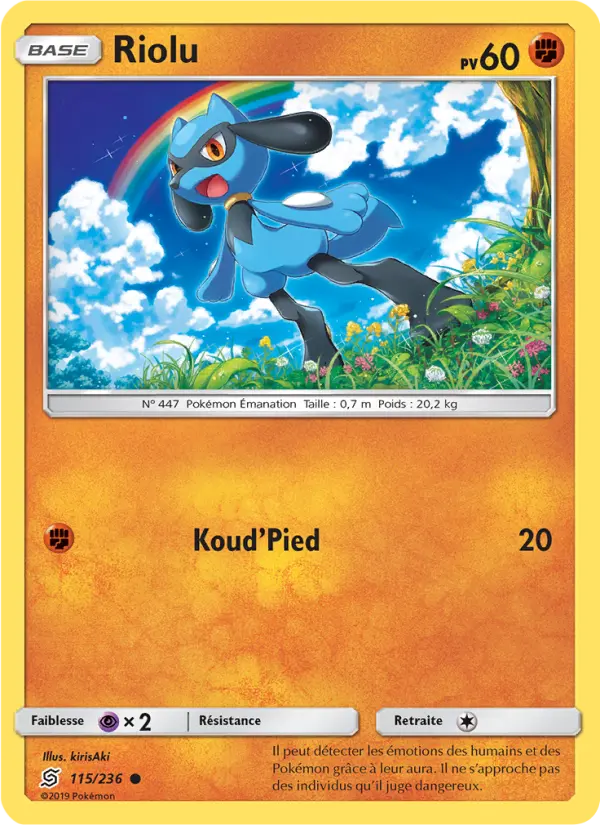 Riolu — carte 115 de l’extension Harmonie des Esprits
