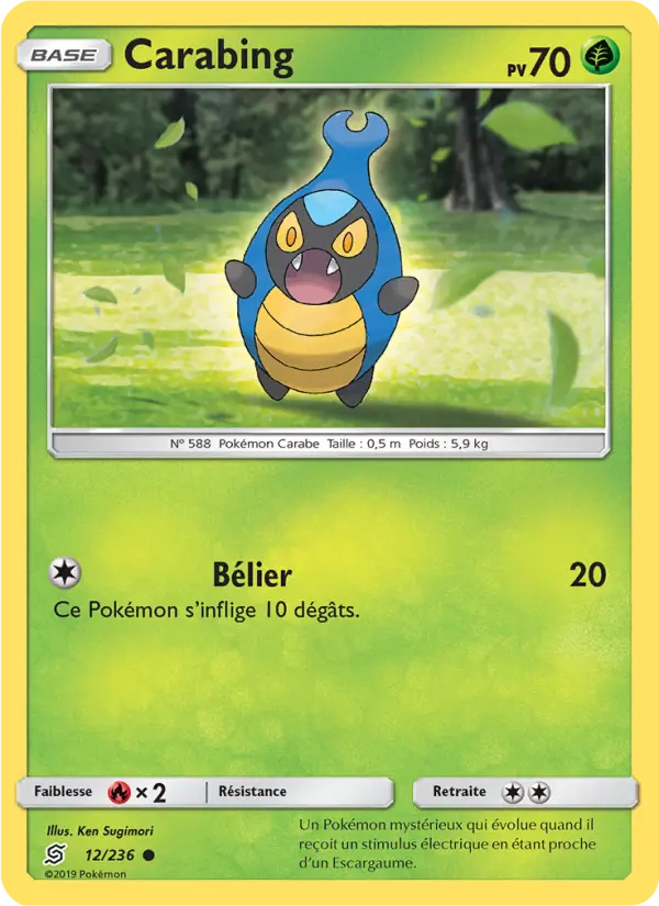 Carabing — carte 12 de l’extension Harmonie des Esprits
