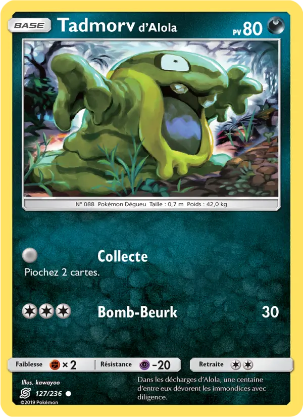 Tadmorv d’Alola — carte 127 de l’extension Harmonie des Esprits