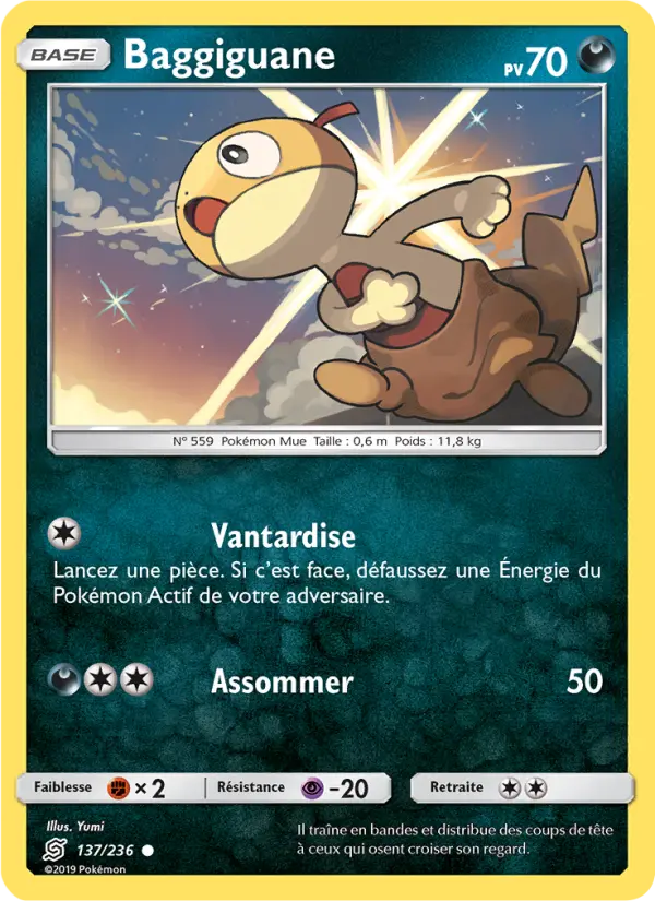 Baggiguane — carte 137 de l’extension Harmonie des Esprits