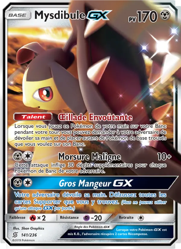 Mysdibule GX — carte 141 de l’extension Harmonie des Esprits