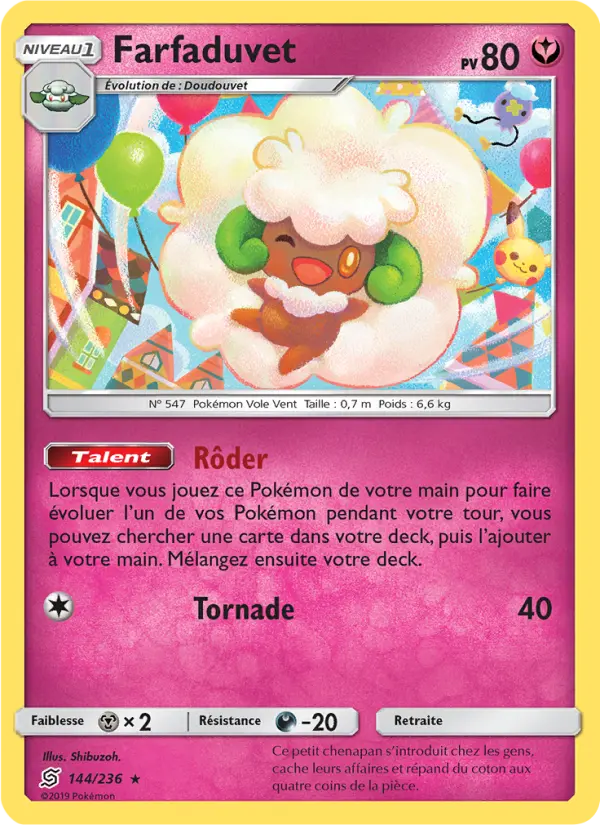 Farfaduvet — carte 144 de l’extension Harmonie des Esprits