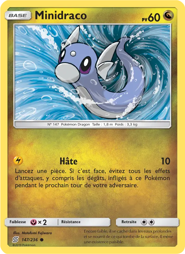 Minidraco — carte 147 de l’extension Harmonie des Esprits