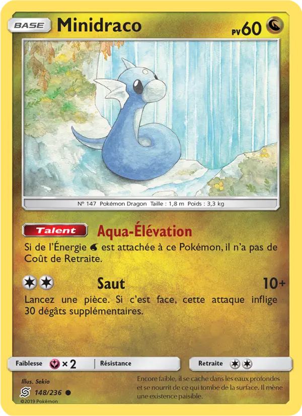 Minidraco — carte 148 de l’extension Harmonie des Esprits
