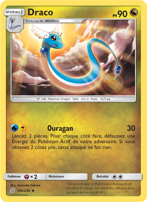 Draco — carte 149 de l’extension Harmonie des Esprits