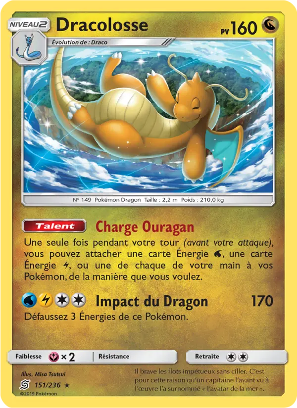 Dracolosse — carte 151 de l’extension Harmonie des Esprits