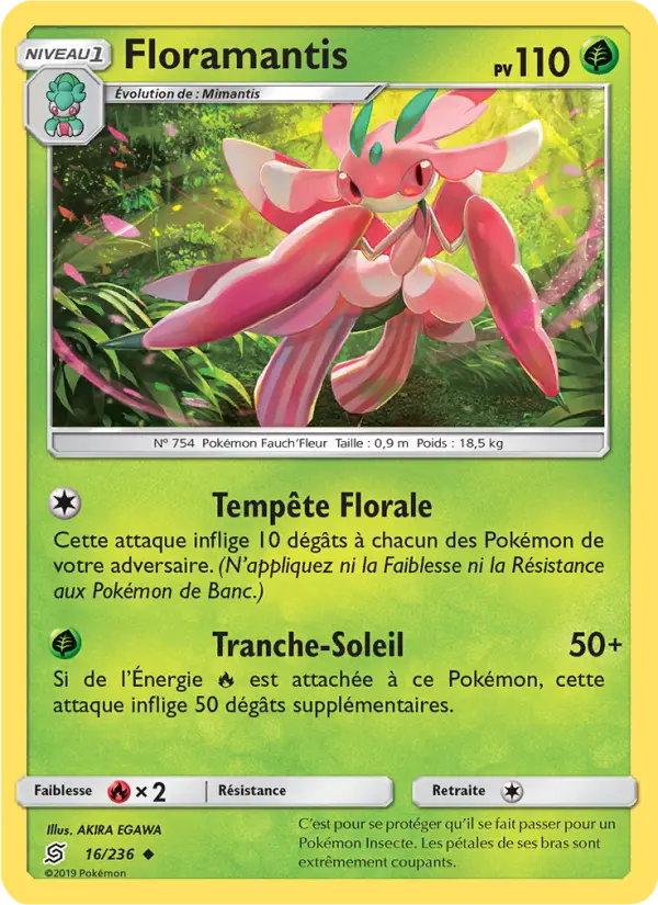 Floramantis — carte 16 de l’extension Harmonie des Esprits