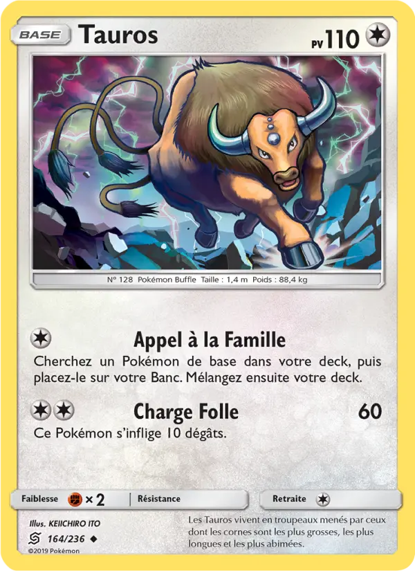 Tauros — carte 164 de l’extension Harmonie des Esprits