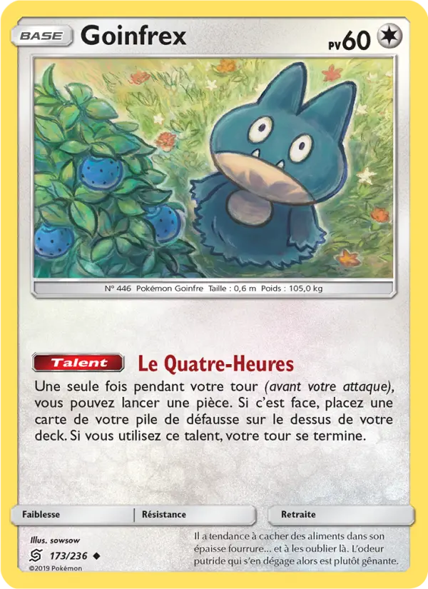 Goinfrex — carte 173 de l’extension Harmonie des Esprits