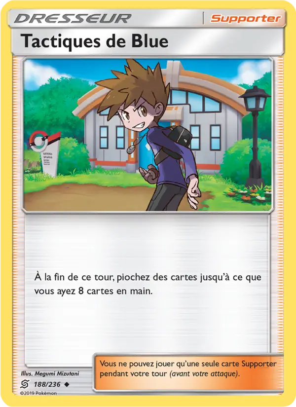 Tactiques de Blue — carte 188 de l’extension Harmonie des Esprits