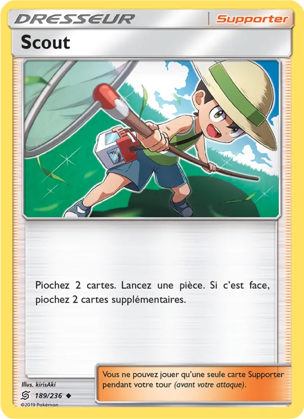 Scout — carte 189 de l’extension Harmonie des Esprits