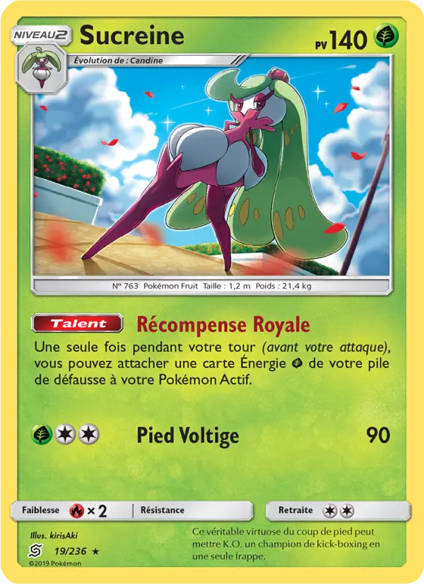 Sucreine — carte 19 de l’extension Harmonie des Esprits