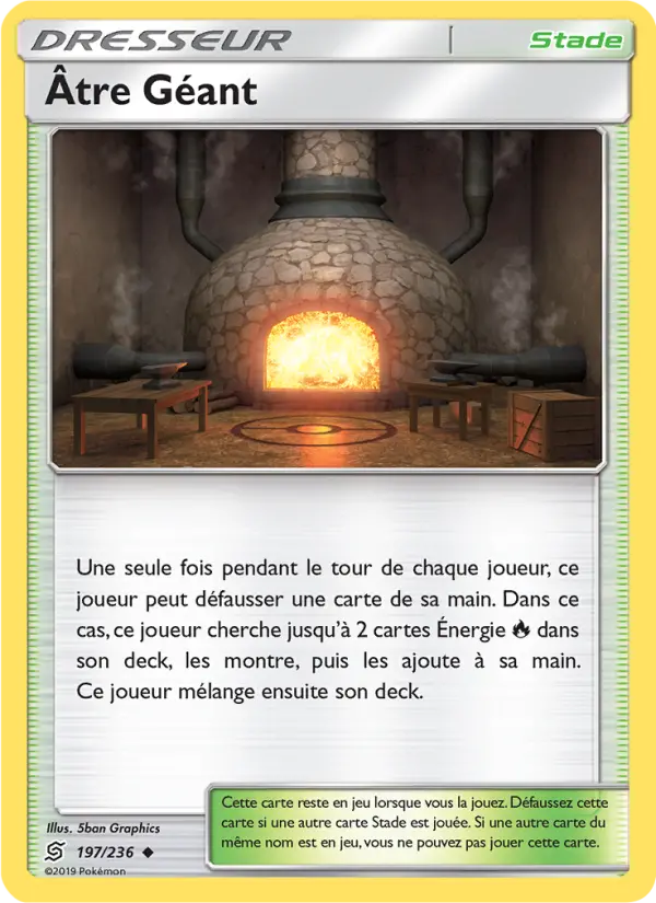 Âtre Géant — carte 197 de l’extension Harmonie des Esprits