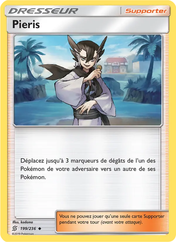Pieris — carte 199 de l’extension Harmonie des Esprits