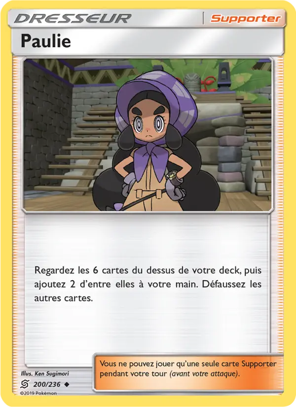 Paulie — carte 200 de l’extension Harmonie des Esprits