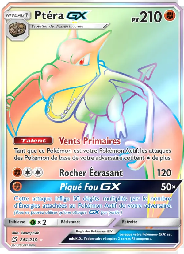 Ptéra GX — carte 244 de l’extension Harmonie des Esprits