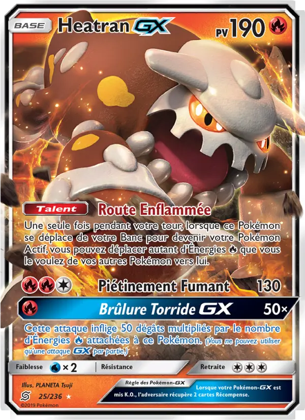 Heatran GX — carte 25 de l’extension Harmonie des Esprits