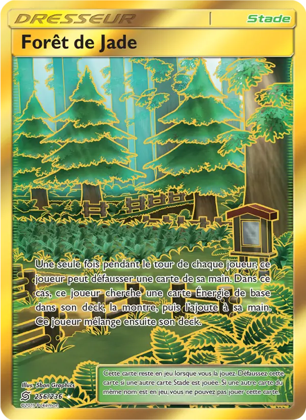 Forêt de Jade — carte 256 de l’extension Harmonie des Esprits