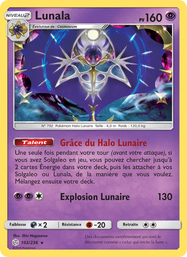 Lunala — carte 102 de l’extension Éclipse Cosmique